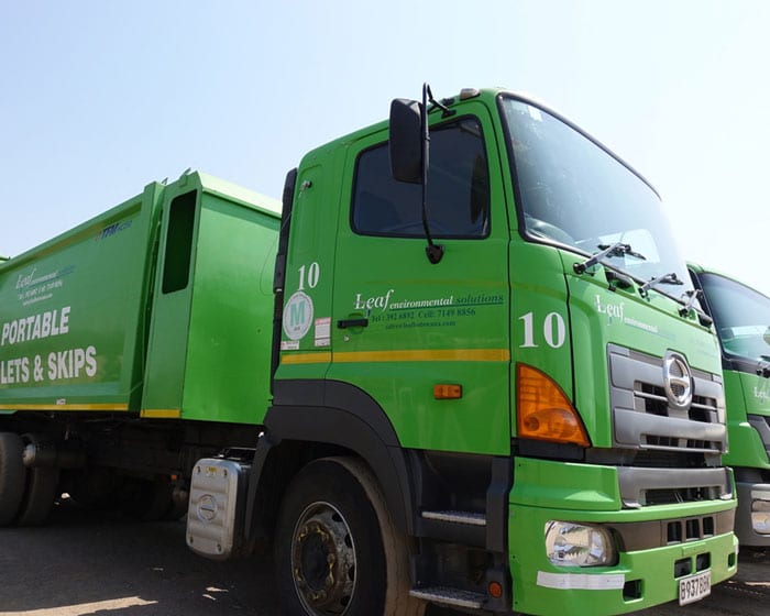 Leaf Environmental Solutions fleet